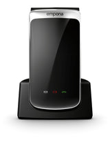 EAN 9005613168780 - Emporia emporiaTOUCHsmart.3 8,81 cm (3.47") 150 g Negro Teléfono para personas mayores imagen 1