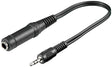EAN 4040849504709 - Goobay 50470 cable de audio 0,2 m 3,5mm 6,35mm Negro imagen 1