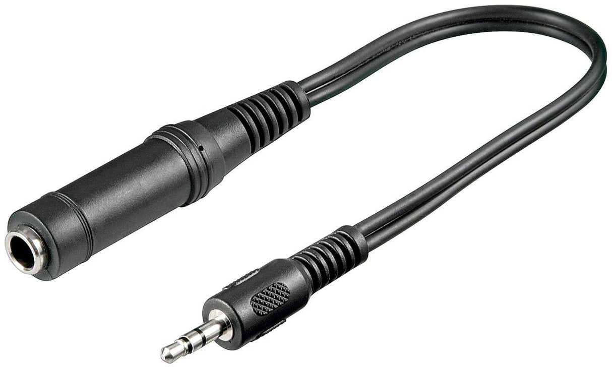 Adaptador Audio 3 5mm A 6 35mm Macho A Hembra 0 2m Aux