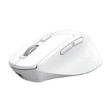 Mouse Trust Wireless Niven Bt/2.4ghz 7 Botones 800-3200dpi Recargable Color Blanco.