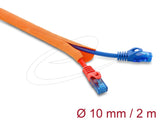 Delock Cableschutzschlauch Selbstschliessend 2 M X 10 Mm Orange