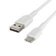 EAN 0745883788538 - Belkin CAB001BT3MWH cable USB 3 m USB A USB C Blanco imagen 1