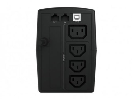 EAN 4015867204009 - Conceptronic ZEUS01E sistema de alimentación ininterrumpida (UPS) Línea interactiva 0,65 kVA 360 W 4 sali imagen 4