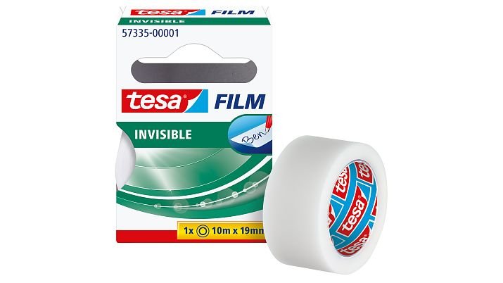 Tesa Tesafilm Invisible, 1 Rollo, 19 Mm, Cinta Adhesiva
