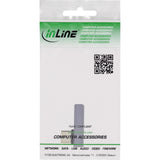 Inline® Usb4 Adapter, Usb-C Plug/Socket Vertical Right/Left Angled, Alu, Gris
