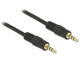 Delock Cable Stereo Jack 3.5 Mm 4 Pin Male  Male 1 M