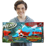Pistola Nerf Hasbro Nerf Dinosquad Tricera Blast,  F0803eu4
