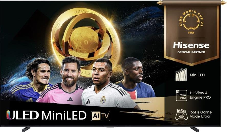 Televisor  Hisense 85u7q 85" 4k Ultra Hd Smart Tv Wifi Negro 450 Cd / M²