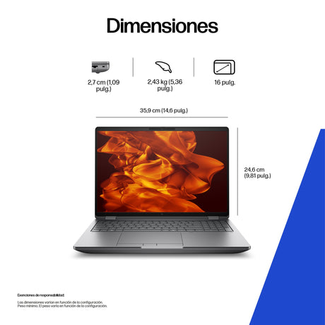 EAN 0199485444161 - HP ZBook Fury G1i Wolf Pro Security Edition Intel Core Ultra 7 265HX Estación de trabajo móvil 40,6 cm (1 imagen 5