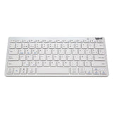 Iggual Teclado Bluetooth Slim Tkl-Bk Plata