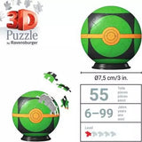 Puzzle 3d Poke Ball Pokemon 54pzs