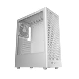 Caja Pc  Atx Mars Gaming Mc-T800 Frontal Airdot Mesh 4x Ventiladores Fdb Cablehatch Usb-C Blanco