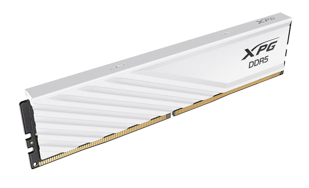 Memoria  Adata 16 Gb Ddr5-5600 2x 8 Gb  Kit Dual, Ram Blanca, Ax5u5600c468g-Dtlabwh, Xpg Lancer Blade, Intel Xmp, Amd Expo Ax5u5600c468g-Dtlabwh