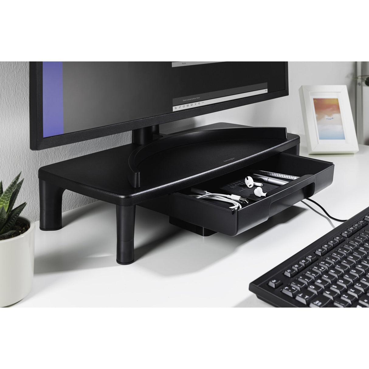 Kensington Kb100 Eq, Teclado Negro, Distribución Fr K63727fr