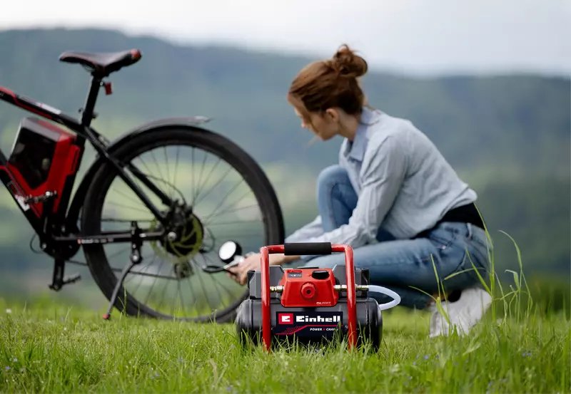 Einhell Te-Ac 36/6/8 Li Of Set - Solo, 4020415, Compresor Rojo/Negro