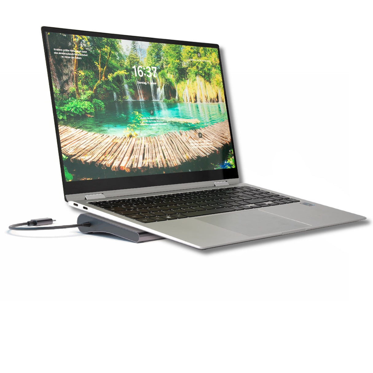 EAN 4252011900572 - 4smarts 11in1 USB 3.2 Gen 1 (3.1 Gen 1) Type-A + Type-C Gris imagen 7