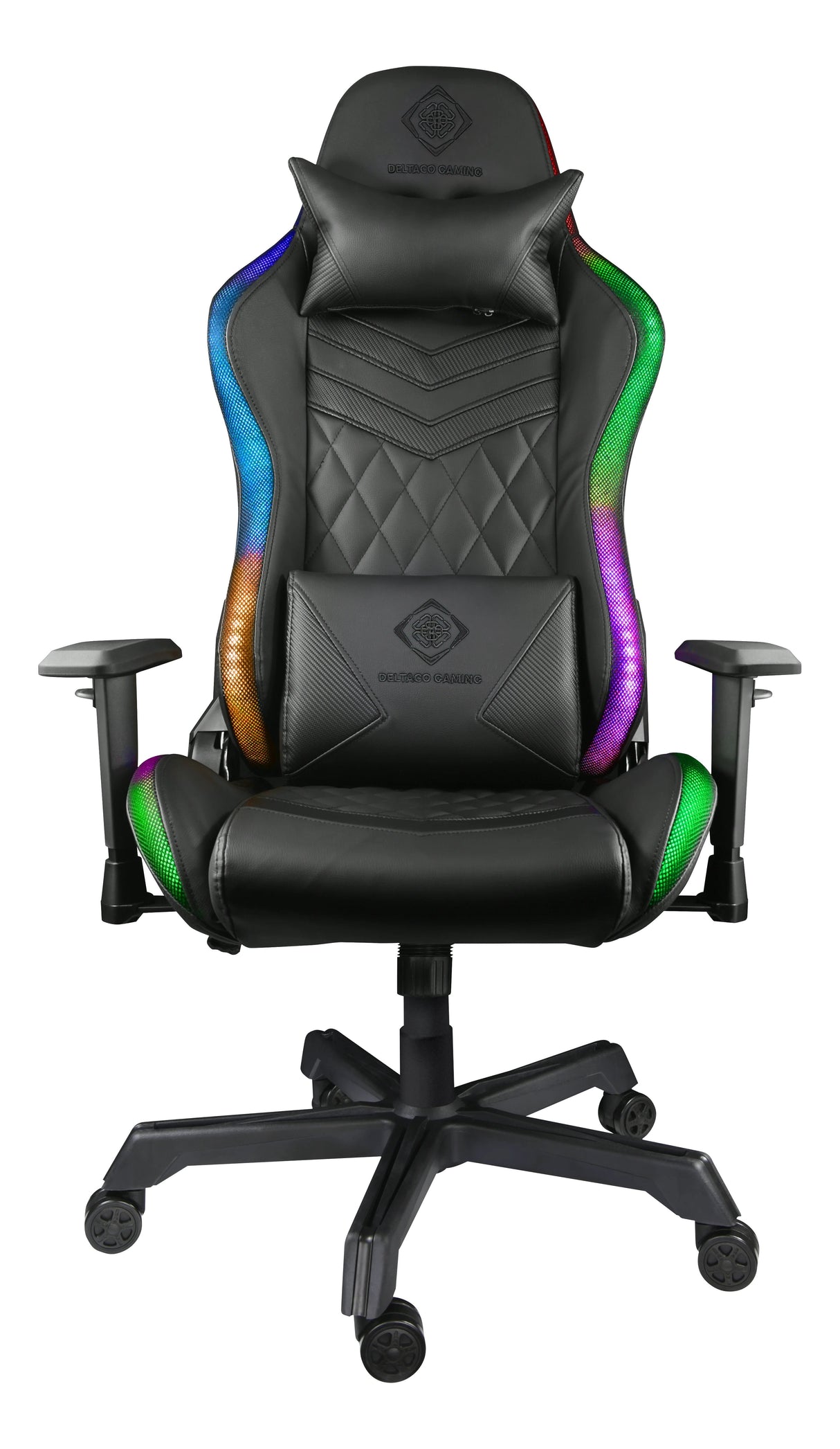 Deltaco Gaming Silla De Gaming Rgb Pch90  Silla Gamer Con Reposabrazos