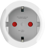 Skross 1.500272 Adaptador De Enchufe Eléctrico Tipo C (Europlug) Universal Blanco