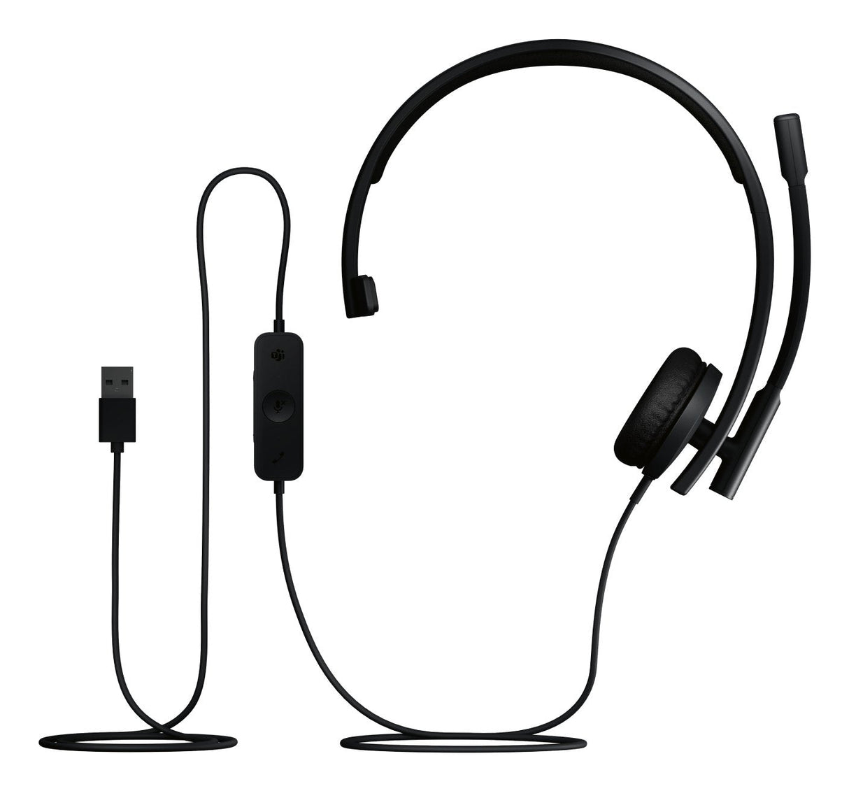 Auriculares Logitech H570e Alámbrico  Usb Tipo A Negro