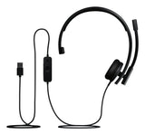 Auriculares Logitech H570e Alámbrico  Usb Tipo A Negro