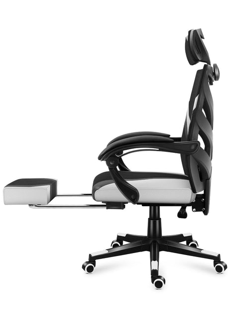 EAN 5903796011333 - Huzaro Combat 5.0 Silla para videojuegos de PC Asiento de malla Negro, Blanco imagen 7