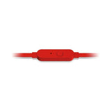 Auriculares Intrauditivos Jbl Tune 160 Con Micrófono Jack 3.5 Rojos