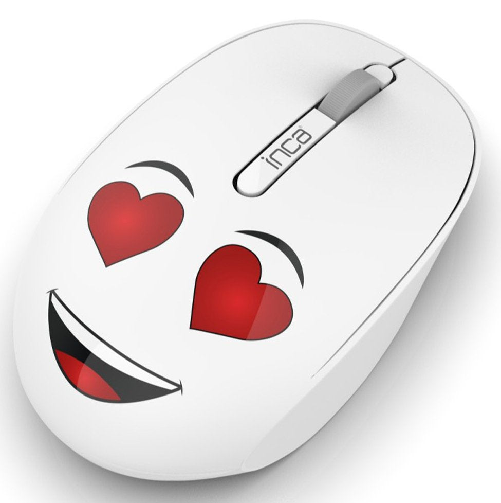 Inca Wrls Raton 1200dpi 3tamen 2.4ghzusb-A Weeny Emoji Ws