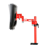 Brazo Para 1 Monitor Arctic Z-1 Rojo Con Hub Usb 4 Puertos