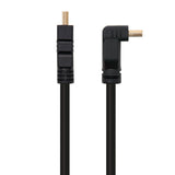 Nanocable Cable Hdmi V1.4 Acodado Macho A Hdmi V1.4 Macho 1.80m - Alta Velocidad - Negro
