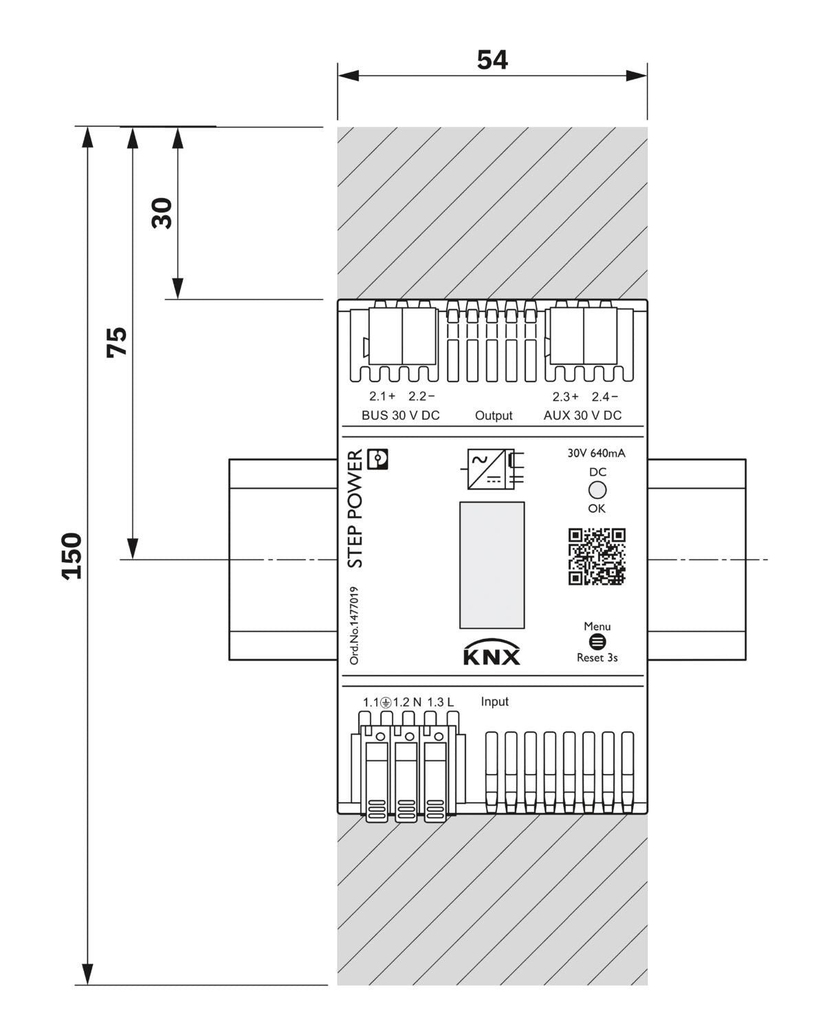 Phoenix Contact Alimentación Step3-Ps/1ac/Knx/640/Lpt 1477019