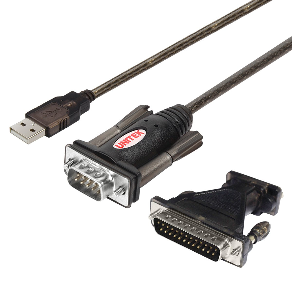 EAN 4894160001399 - UNITEK Y-105A cable de serie Negro 1,5 m USB tipo A DB-9 imagen 1