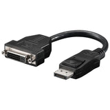 Goobay Adaptador Displayport -> Dvi-D Cable 1.2, 0,20m Negro