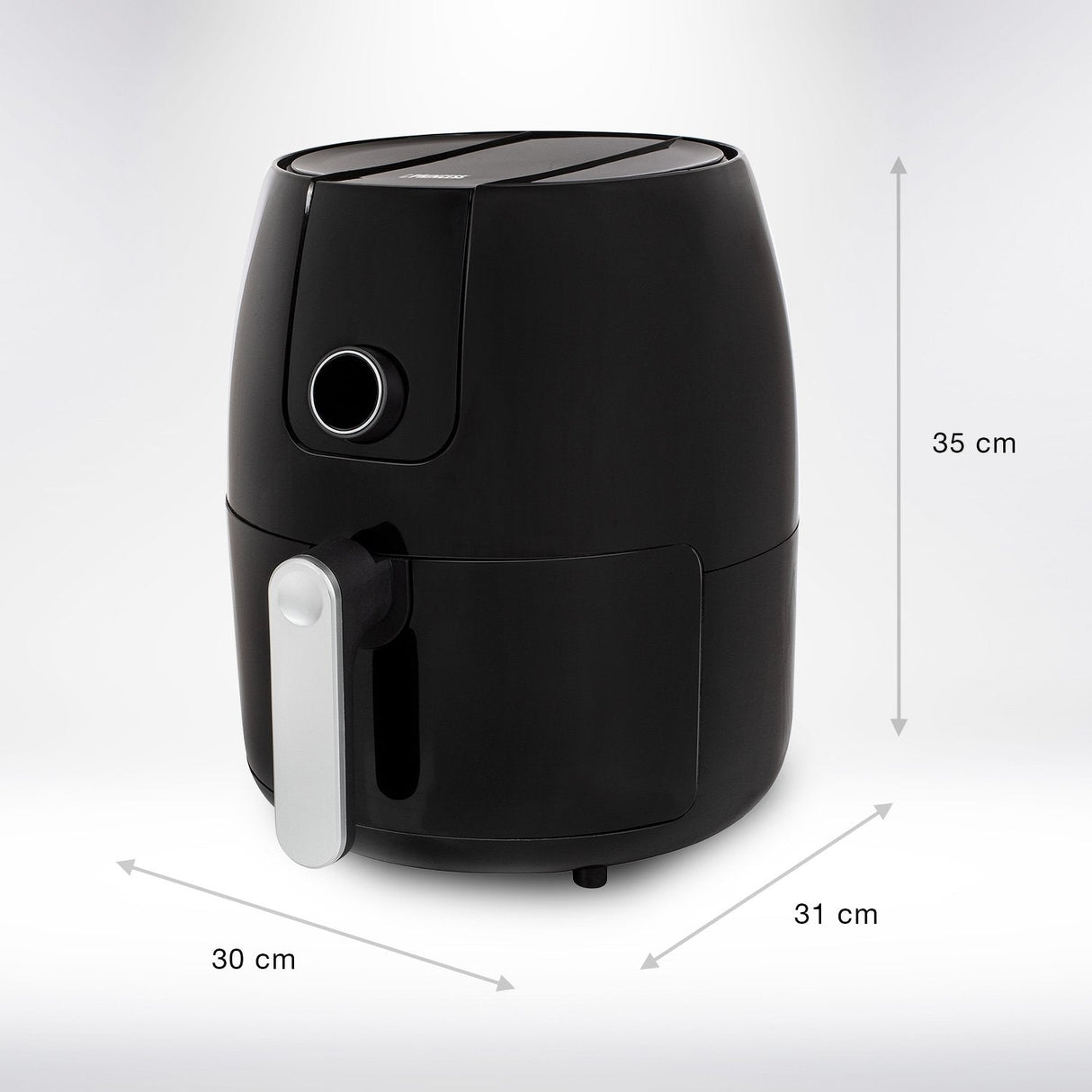 Freidora Por Aire Sin Aceite Princess Digital Xxl 182025 1500w Capacidad 4.5l
