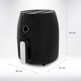 Freidora Por Aire Sin Aceite Princess Digital Xxl 182025 1500w Capacidad 4.5l