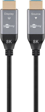 Cable Hdmi A-A 30 Metros Optico Activo 8k 60hz  48gbps Cable Aoc Goobay