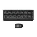 Unykach Uk39 Pack De Teclado Inalambrico Compacto + Raton Inalambrico 1600dpi, 3 Botones, Uso Ambidiestro - Disposicion