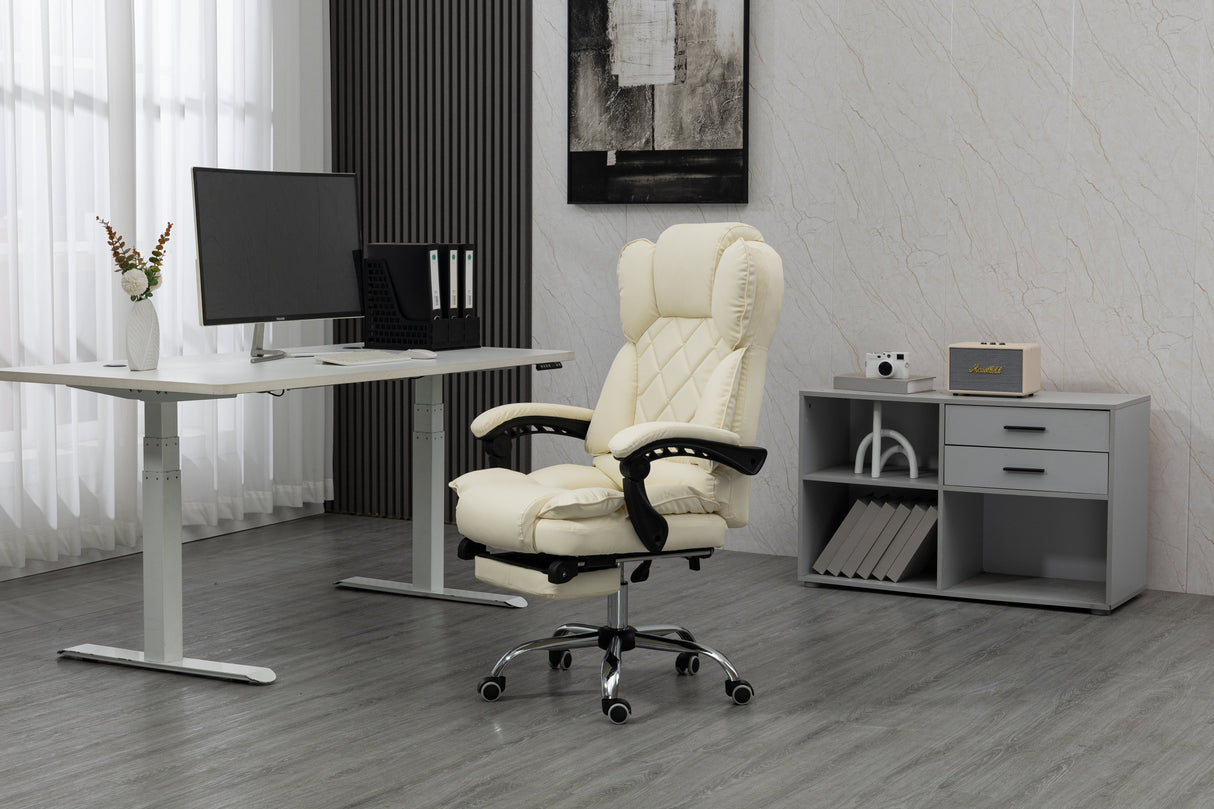 Silla De Oficina Activejet Yk7416 Beige