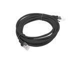 Lanberg Cable De Red Pcu5-10cc-0300-Bk,Rj45,Utp,Cat 5e,3m,Negro