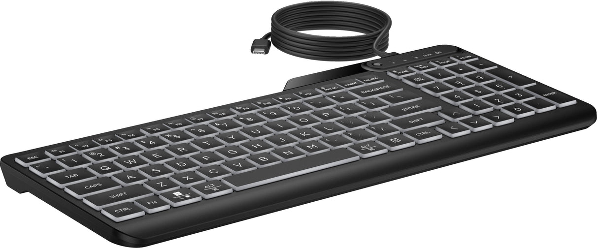Hp 405 Multi-Device Backlit Wired Keyboard