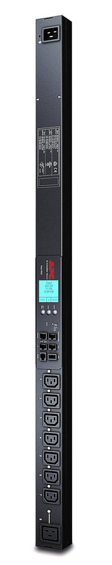Regleta Apc Switched Rack Pdu 2g Zero U Unidad De Distribución De Alimentación (Montaje En Bastidor) Ca 200/208/230 V Rs-232 Input: Iec 60320 C20 Conectores De Salida: 8 Negro Para P/N: Ar3106sp Smx1000c Smx1500rm2uc Smx1500rm2ucnc Smx750c