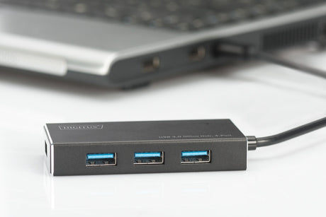 EAN 4016032444244 - Digitus DA-70240-1 hub de interfaz USB 3.2 Gen 1 (3.1 Gen 1) Type-A 5000 Mbit/s Negro imagen 3