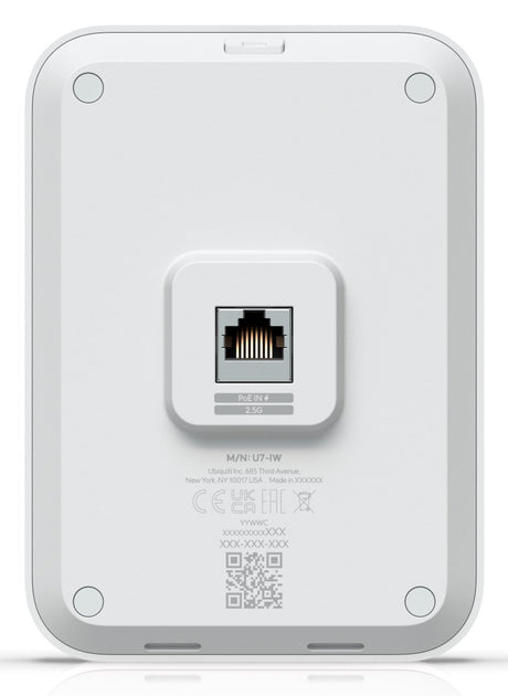 EAN 0810084698754 - Ubiquiti U7 In-Wall 4300 Mbit/s Blanco Energía sobre Ethernet (PoE) imagen 3