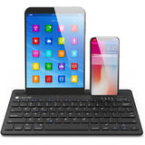 Techly Mini Wireless Keyboard 78 Keys 2 Channels With Hotkeys And Tablet Stand
