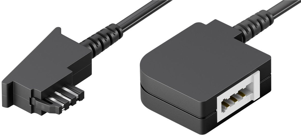 EAN 4040849502750 - Goobay 50275 cable telefónico 10 m Negro imagen 2