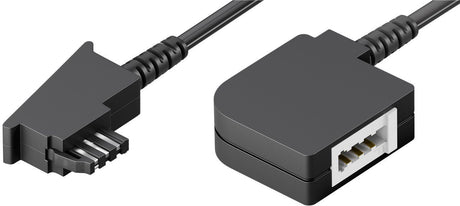 EAN 4040849502750 - Goobay 50275 cable telefónico 10 m Negro imagen 2