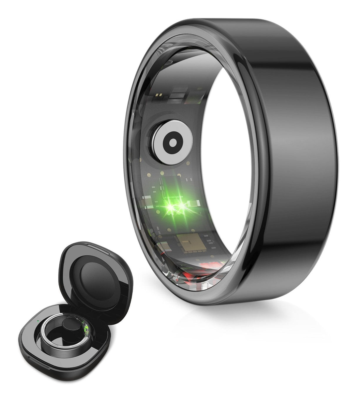 Ksix Smartring Saturn Black Xs Talla 8