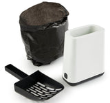 Rotho Biala Lopatka Z Podstawka+ Worki 16x8cmcappuccino