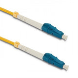 Qoltec 54324 Cable De Fibra Optica 1 M Lc Lc/Upc G.652d Amarillo