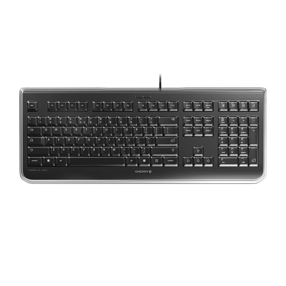 Teclado (Ingles) Cherry Kc 1068, Proteccion Ip68, Usb, Ue, Negro