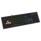 EAN 5901986049531 - Savio STYX Outemu Peach Silent teclado Juego Bluetooth QWERTY Internacional de EE.UU. Negro imagen 6